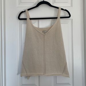 Knit tank top